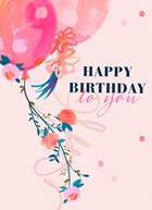 verjaardag kaart vrouw happy birthday to you